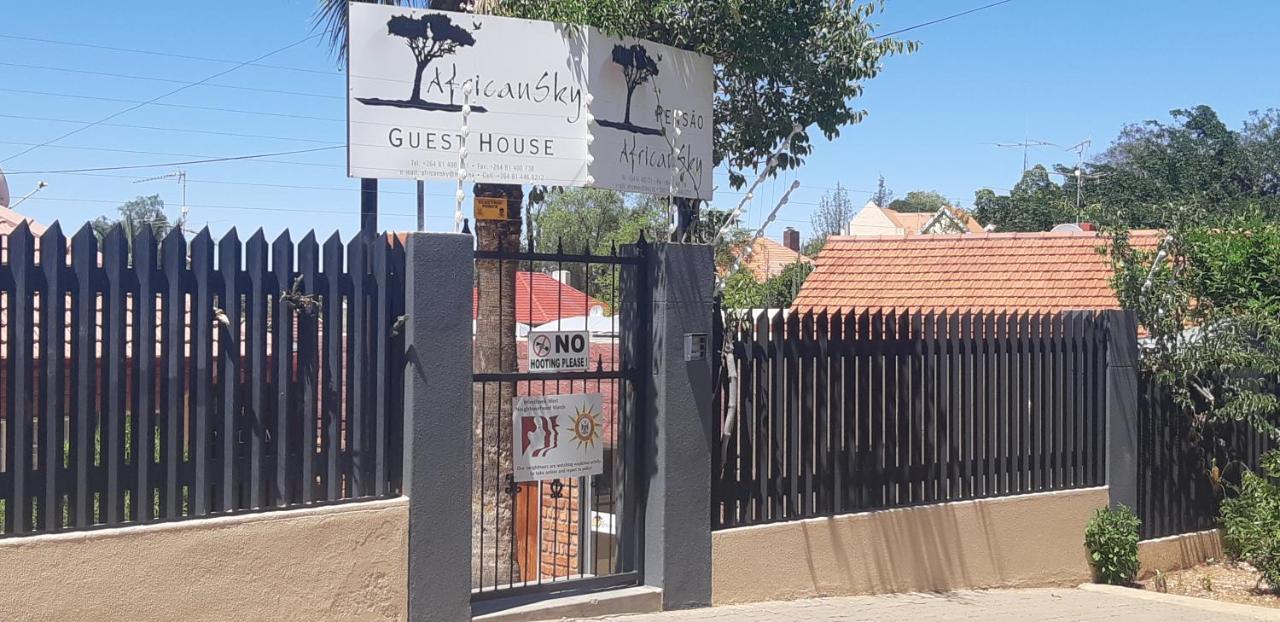 African Sky Guesthouse Windhoek Kültér fotó